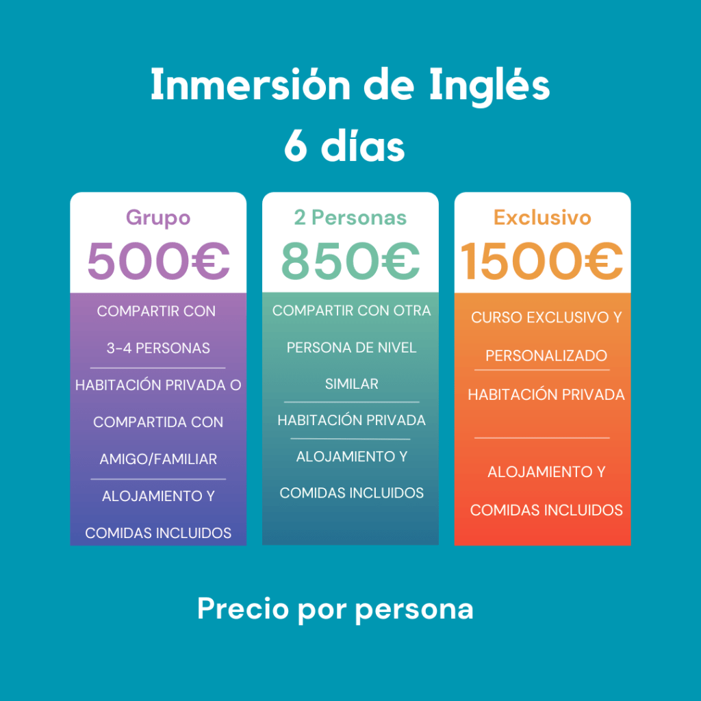 semana santa intensivo ingles familia